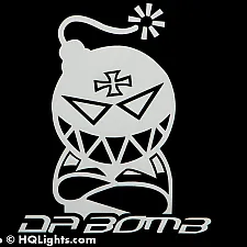 Sticker, 100x80mm, Da Bomb
