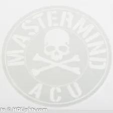 Sticker, 100x100mm, Mastermind ACU