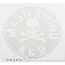 Klistermärke 100x100mm, Mastermind ACU