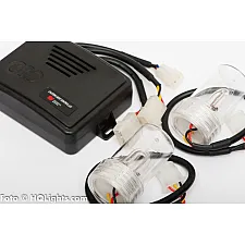 Strobe Flash Lights, 2 Powerful Strobe Lamps with Control Box, White
