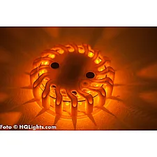 LED Road Flare, Magnetic UFO, Shockproof, Waterproof, Yellow