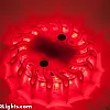 LED Road Flare, Magnetic UFO, Shockproof, Waterproof, Red