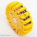 Magnetic UFO LED Road Flare Safety Emergency Light, shock proof, water proof, yellow