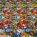 Vinylfolie, teckande monster, 40x152 cm