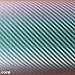 Wrapping vinyl foil , 3D carbon fibre, dark cameleon color black-purple-blue-green, price for 10 x 152 cm