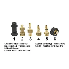 Foam Cannon, Brass, 1L, P.A. PA LS3