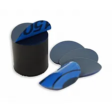 Sliprondeller 35mm P5000 Ultrafin Kardborre 10-Pack för Korkdyna, Flexipads