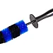 Wheel cleaning brush 30cm with soft nylon bristles and vinyl tip from WaxPRO for wheels and engine bay