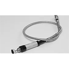Flexibel förlängningsaxel M14 gänga, trippellager, snabbkoppling, poleradapter, Evoxa Flexit