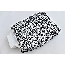 Microfiber Car Wash Mitt 28x22cm Soft Durable High-Slip Paint Safe, Monster Shine
