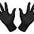 Black Nitrile Gloves 100-Pack Size S, Monster Shine