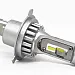 H4 CSP LED, CE E9 certifierade, 4000 LM 6000K CANBUS, 2 lampor