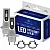 LED Bulb, H7 CSP, CE E9, 4000 LM, 6000K CANBUS, 2 Lamps, VW Passat B5 FL