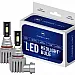 HB3 / 9006 CSP LED, CE E9 certifierade, 4000 LM 6000K CANBUS, 2 lampor