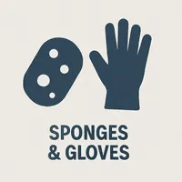 Sponges and gloves