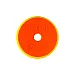 ADBL Medium Foam Pad 85/100mm yellow for machine polishing and paint correction