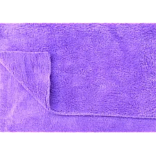 Edgeless Purple Microfiber Towel 330GSM 40x40cm Laser Cut Safe Paint Monster Shine