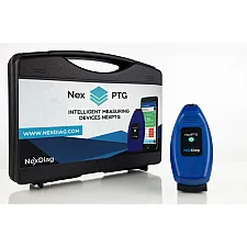 Paint Thickness Gauge 0-2500 μm with Curved Surface Measurement and Bluetooth, NexDiag