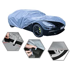 Car Cover Classic L1 Sedan 455-480 cm Length, Water-Resistant with Elastic Edges, NAVA