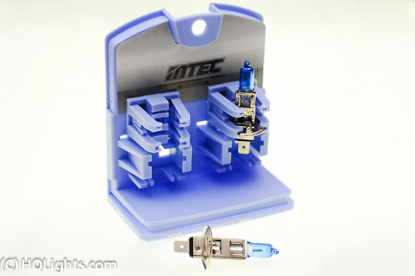 MTec H1 Super White halogen bulbs, Racing 100W 4350K