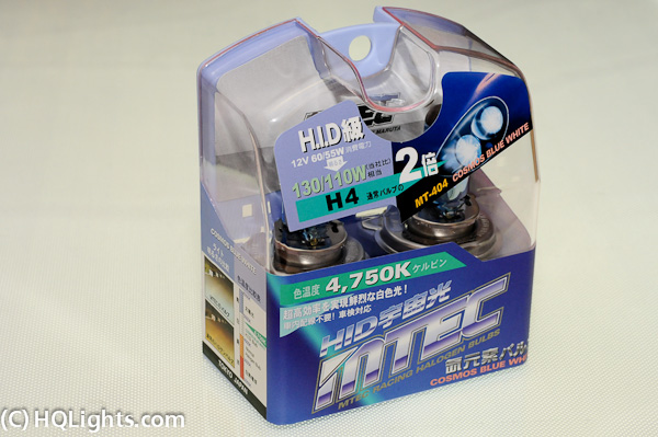 Mtec H4 Cosmos Blue White, 60/55W, 4750K