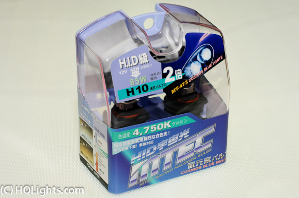 Mtec H10 Cosmos blue white bulbs, 4750K, 42W