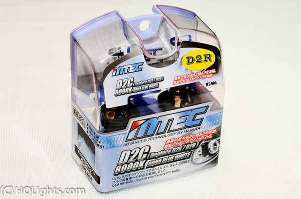 MTec HID Xenonlampor D2R, 9000K Aqua Blue White (2 st)