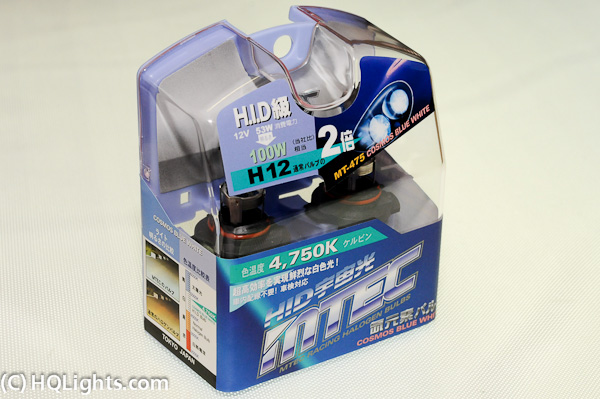 Mtec H12 Cosmos blue white bulb, 4750K, 53W