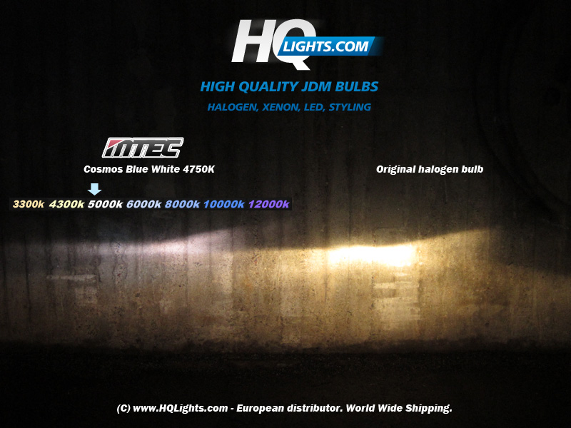 Mtec H13 Cosmos Blue White, 60/55W, 4750K