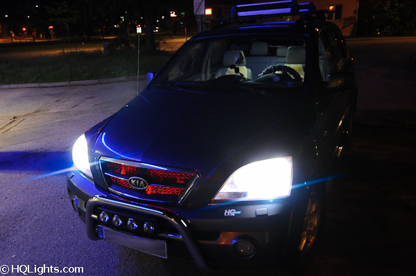 Mtec 9005 HB3 Cosmos Blue White, Racing Halogen Bulbs 100W 4750K