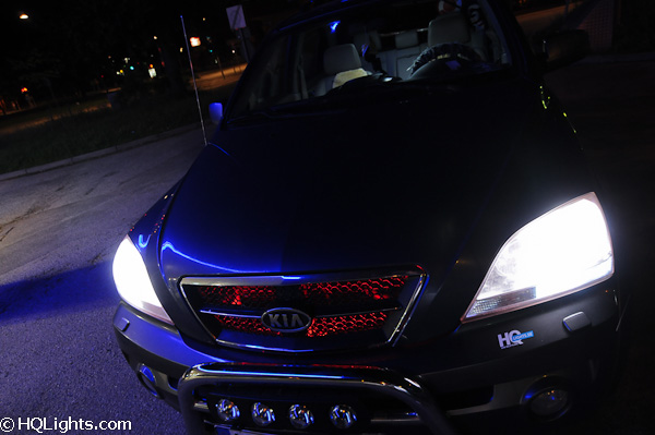 Mtec 9005 HB3 Cosmos Blue White, Racing Halogen Bulbs 100W 4750K