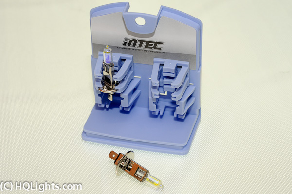 Mtec H1 Golden Style halogen bulbs, Racing 100W 3300K