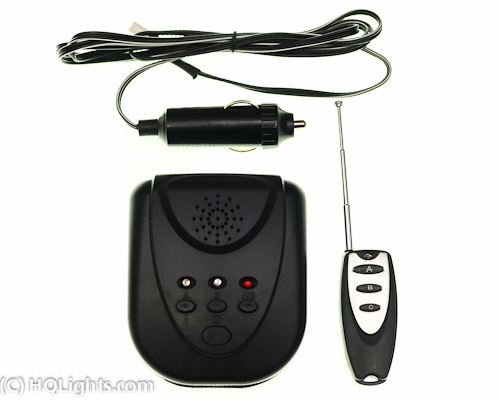 License Plate Stealth Cover kit, with remote controll (US size)