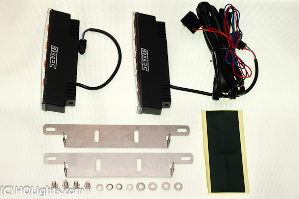 MTec DRL billampor, Super Bright, 5 Cree LED