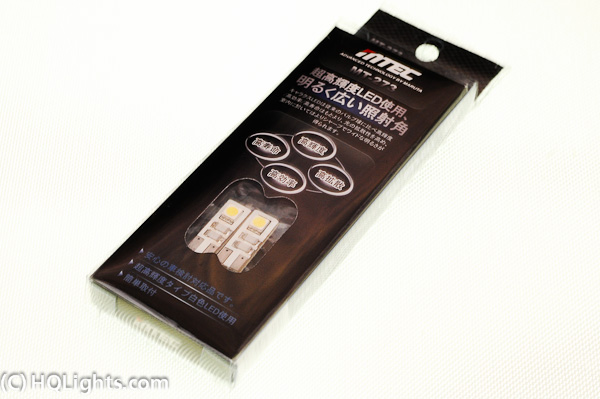 MTec Super Bright T10 SMD LED kit, 7000K (2 led lamps)