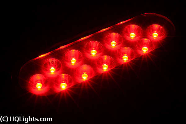 Amphibian Underwater Lights, 12 LED, red