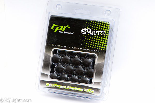 Wheel TPI Tuner Nuts M12 x 1,50 33 mm 60°, steel, chrome, 20 pcs incl. adapter