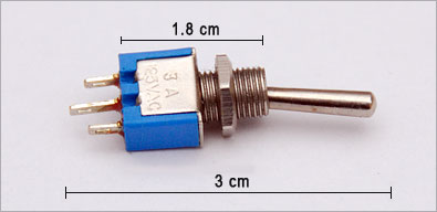 Mini on-off switch, universal