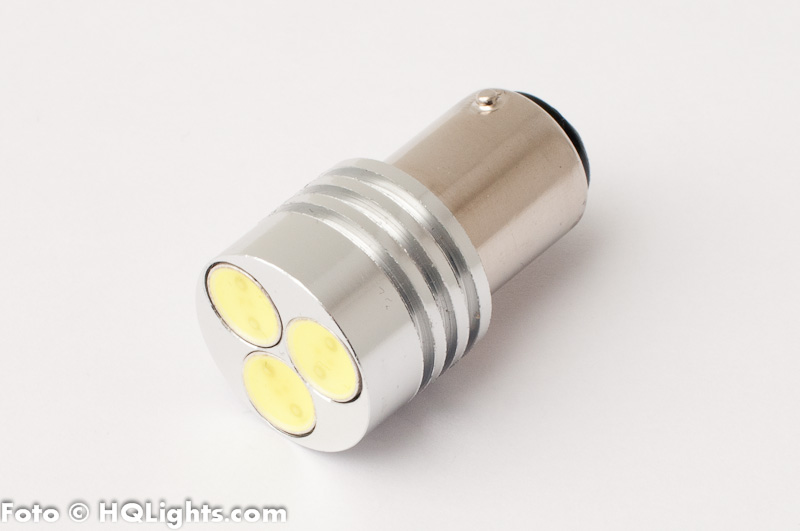 BAY15D (1157) brake lights, 3 LED, 3W, 1 pc