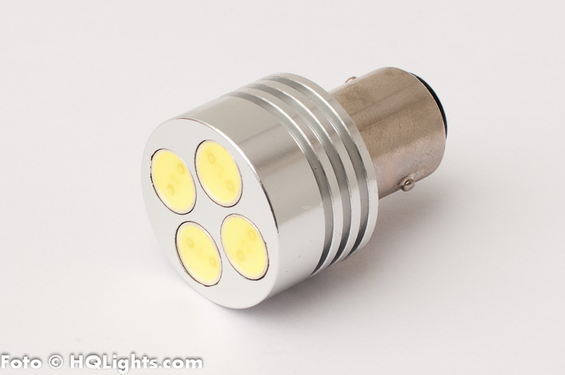 BAY15D (1157) brake lights, 4 LED, 4.5W, 1 pc