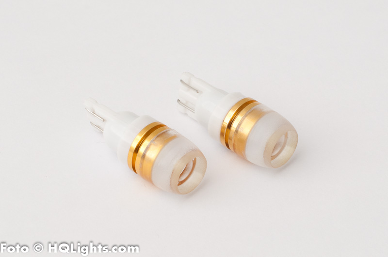 T10 strobe LED, white, 2 lamps