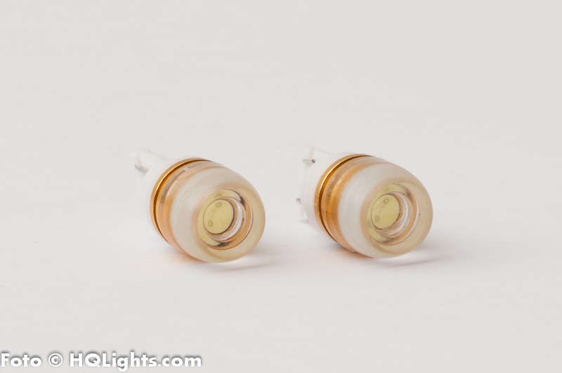 T10 strobe LED, white, 2 lamps