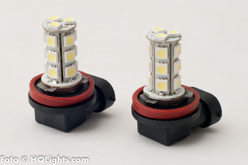 H11 LED, 18 leds, (2st)