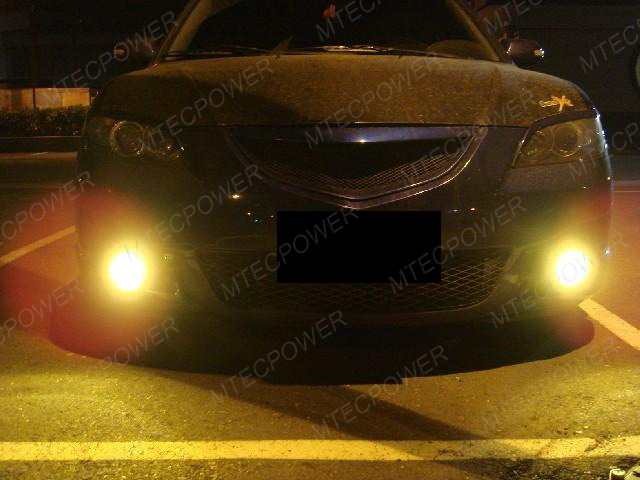 Mtec H3 Golden Style halogen bulbs, Racing 100W 3300K