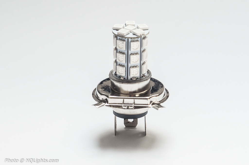 H4 LED lampor, 28 led, 2 st