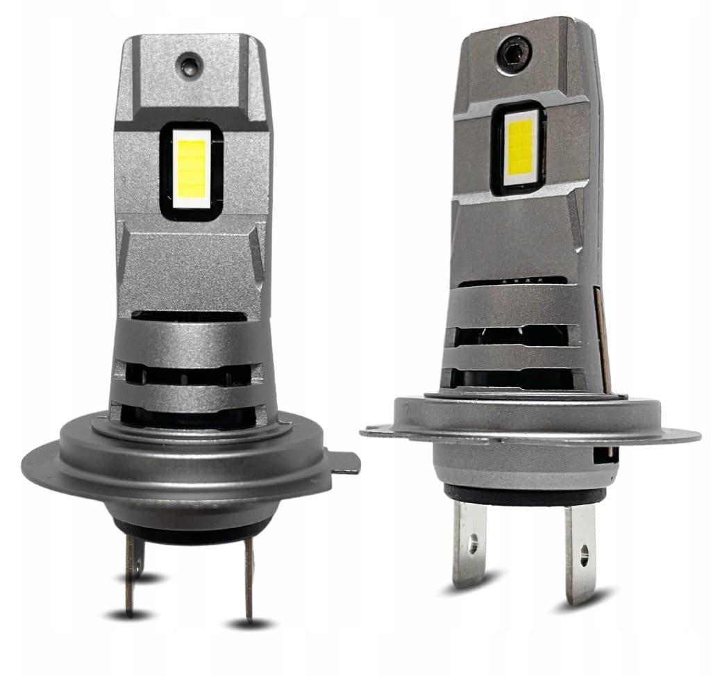 LED H7-lampor 6000K 4000 lumen med aktiv kylning och IP68 vattentät klassning, Interlook I7S