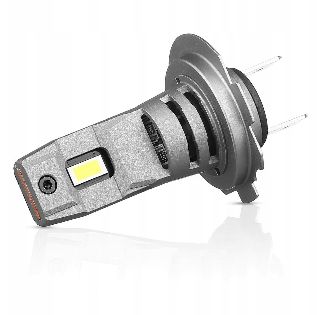 LED H7-lampor 6000K 4000 lumen med aktiv kylning och IP68 vattentät klassning, Interlook I7S