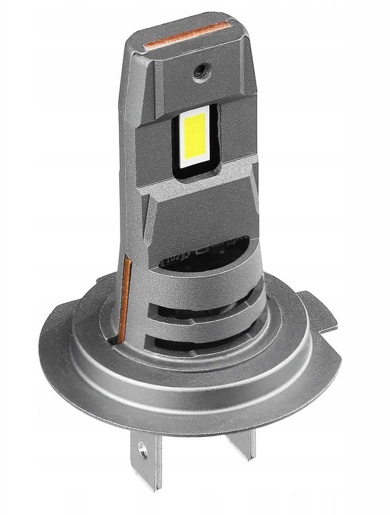 LED H7-lampor 6000K 4000 lumen med aktiv kylning och IP68 vattentät klassning, Interlook I7S