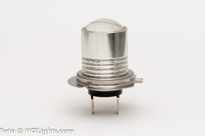 H7 CREE LED 5W, white 7000K, 1 lamp
