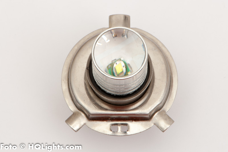 H4 CREE LED 5W, white 7000K, 1 lamp